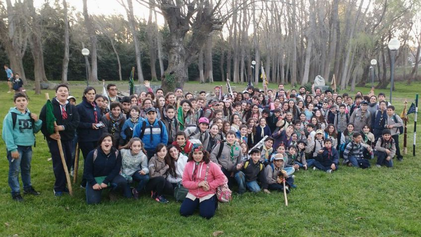 Sábado de aventura scout en Tandil