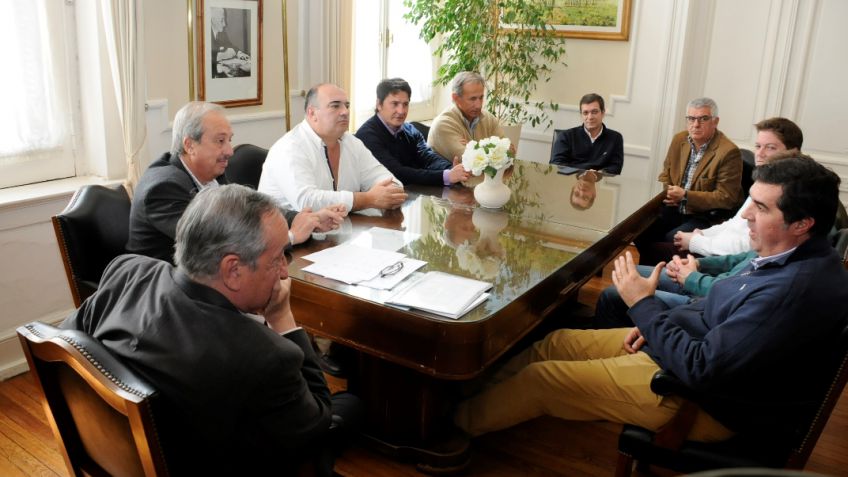 El intendente y las nuevas autoridades de la Cámara Empresaria, cara a cara