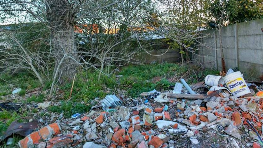 Denuncian "basural y plantas peligrosas en terreno municipal" 