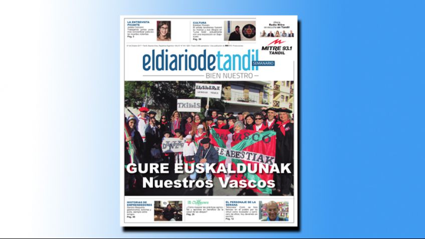 "Gurre Euskaldunak, Nuestros Vascos", la tapa del Semanario