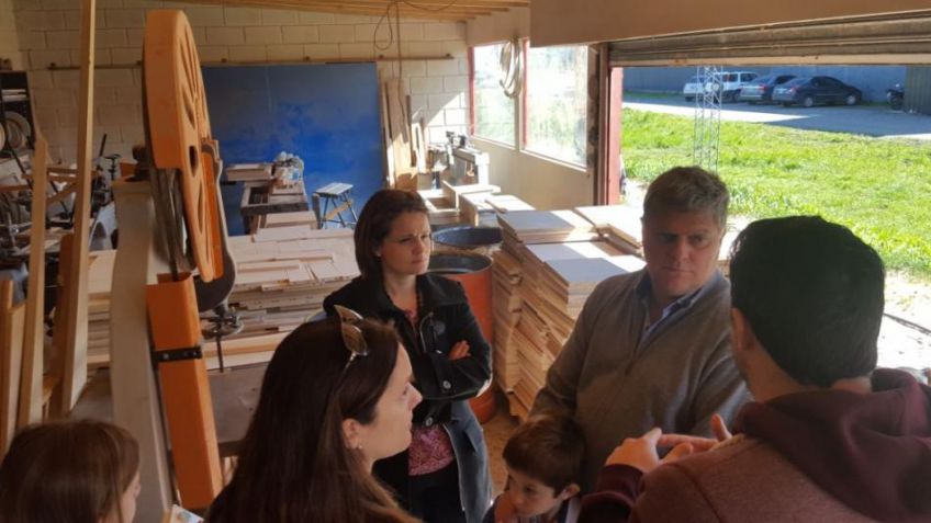 El presidente de ADIBA visitó el Parque Industrial
