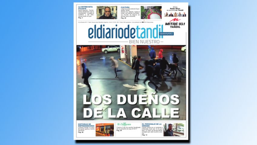 "Los dueños de la calle", la tapa del Semanario