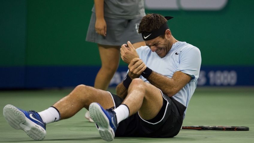 Del Potro, por su muñeca, analizará si compite en Estocolmo