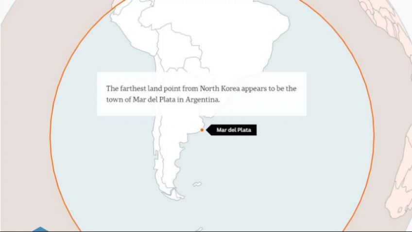 Si Corea del Norte dispara sus misiles, estamos cerca del "punto más seguro"
