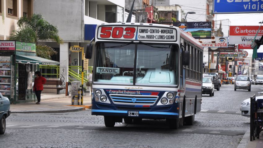 Por obras de repavimentación en calle Yrigoyen la línea 503 modifica su recorrido