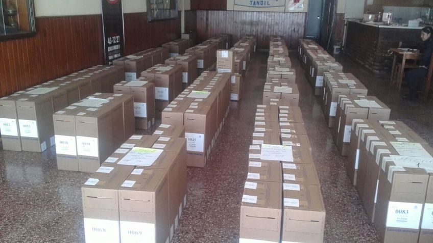 Comenzó la logística de cara a las elecciones