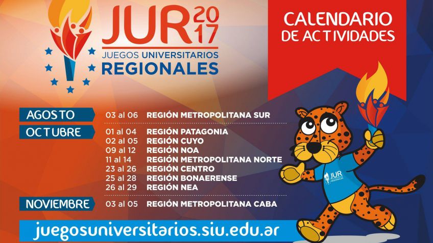 UNICEN en los Juegos Regionales Universitarios 2017