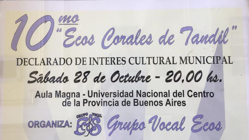 10° Ecos Corales de Tandil
