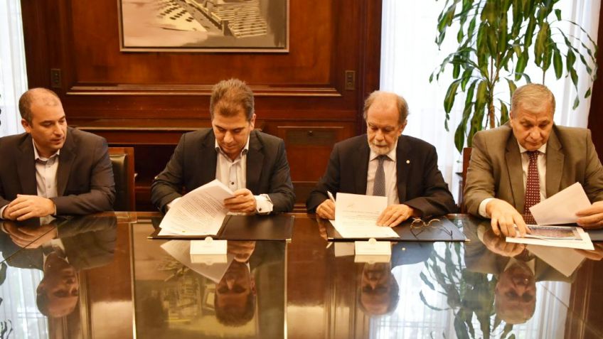 Histórico convenio del Ministerio de Seguridad Bonaerense con el Banco Nación