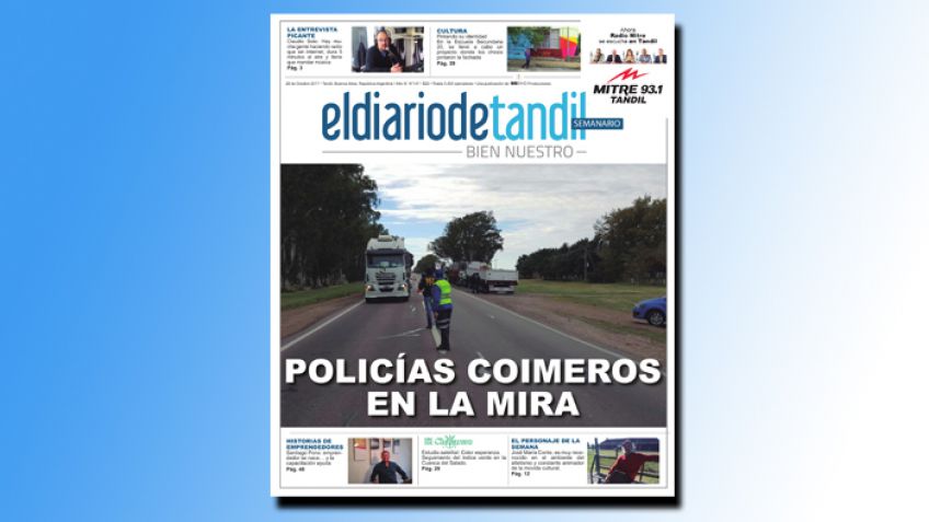 "Policías coimeros en la mira", la tapa del Semanario