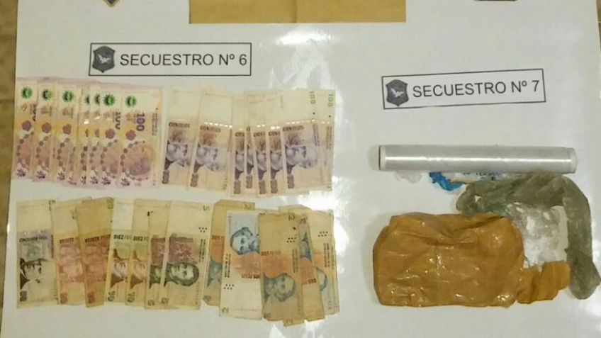 Un detenido tras allanamiento donde se secuestró marihuana y cocaína