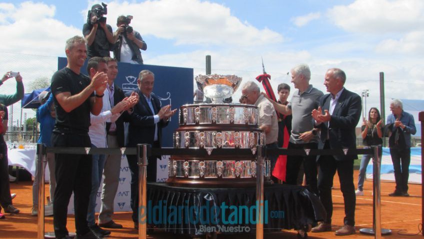 La Copa Davis pasó por la capital del tenis y se despide de la Argentina