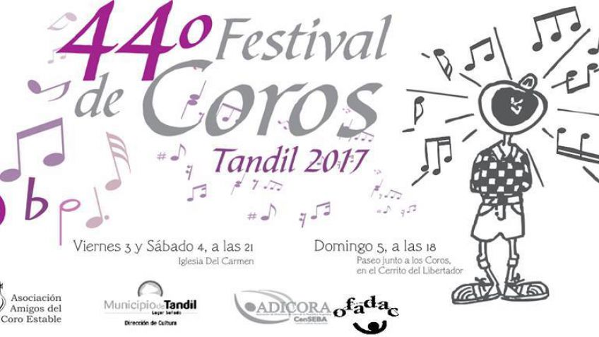 44° festival de coros Tandil 2017