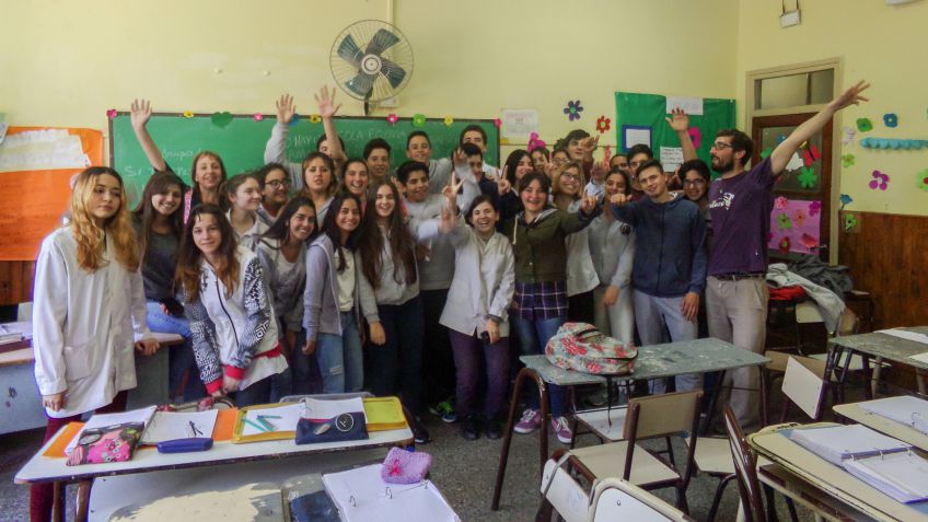 Extensión territorial: encuentro con jóvenes del barrio La Estación