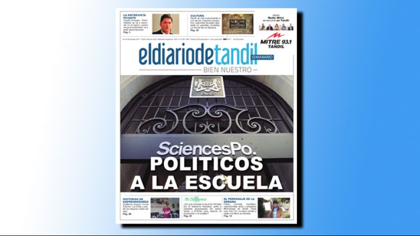 "Políticos a la escuela", la tapa del Semanario