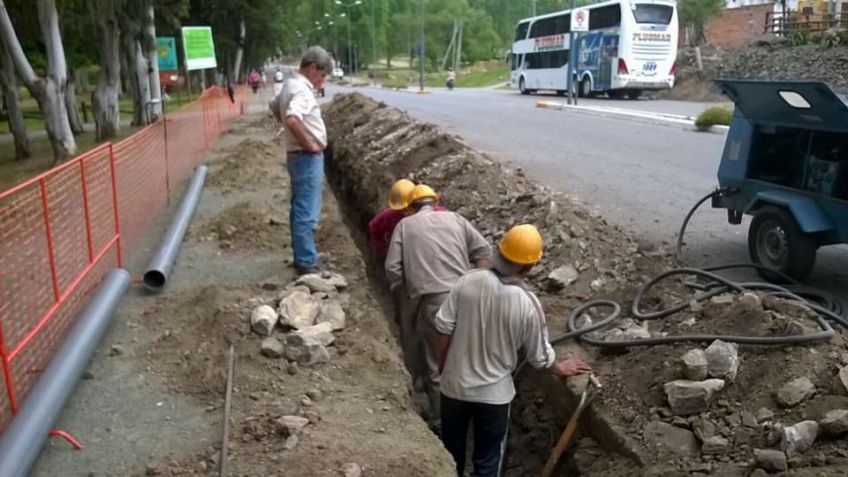 Ya se construye de la estación de bombeo y cañería para Villa Del Parque y Brisas Del Lago