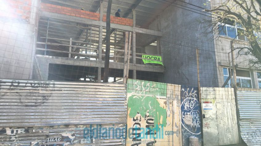 Apareció el dinero y se retomó la obra en Polivalente