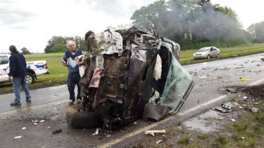 Tandilense protagonizó accidente en la Ruta 226