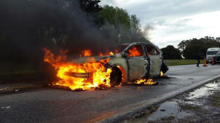 Tandilense protagonizó accidente en la Ruta 226