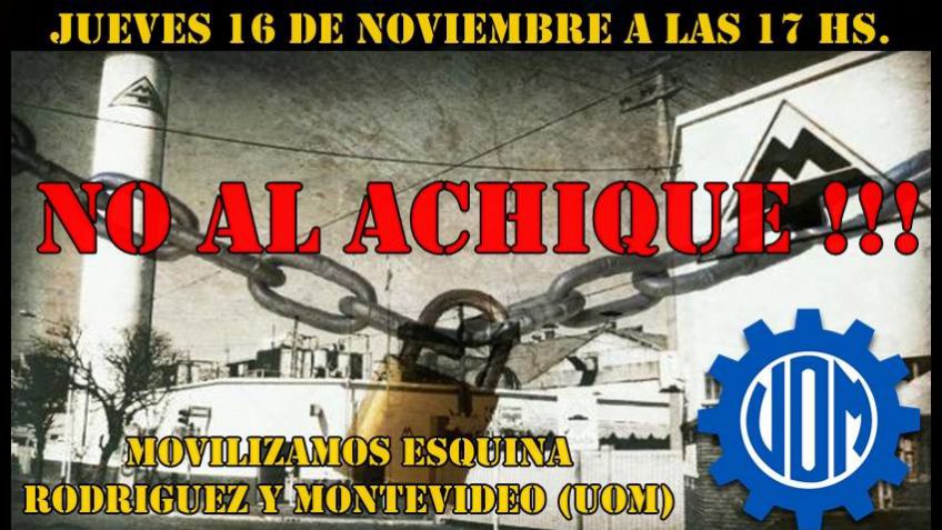 El jueves marcharán por los puestos de trabajo en Metalúrgica Tandil