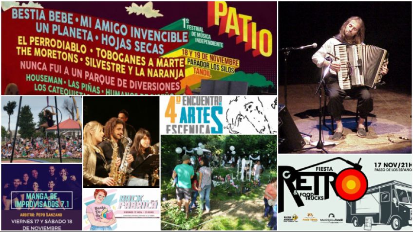 Gran agenda para este fin de semana largo