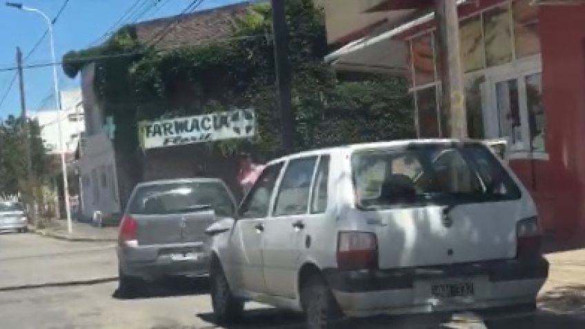 Un herido en triple choque