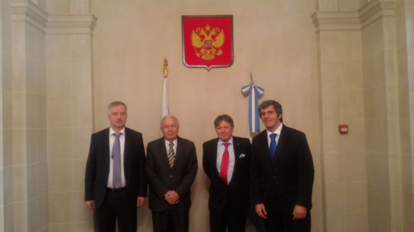 Embajador de Rusia en audiencia con Rector de Unicen