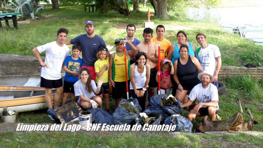 Se realizará una nueva jornada de limpieza del Lago del Fuerte