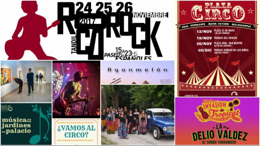 Gran agenda para el fin de semana