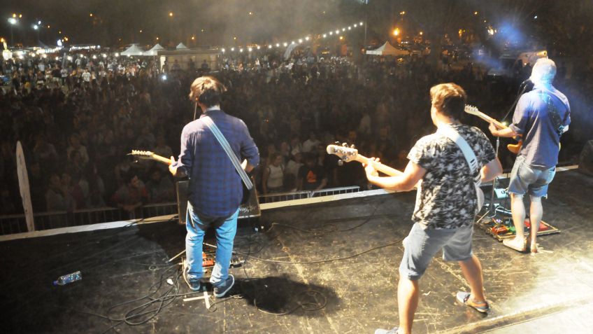 Tandil tuvo su gran fiesta rockera en el Paseo de los Españoles