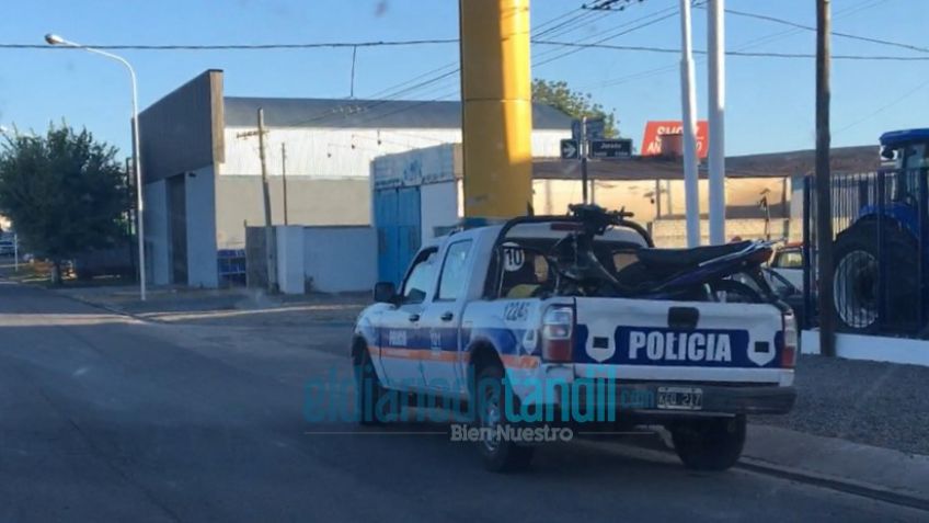 Motociclista grave tras colisionar con un tractor