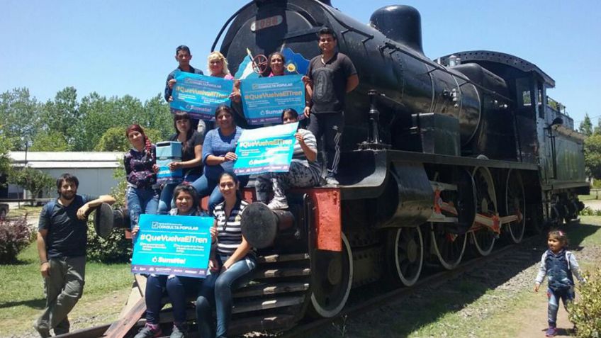 Medio millón de bonaerenses votaron para que vuelva el tren