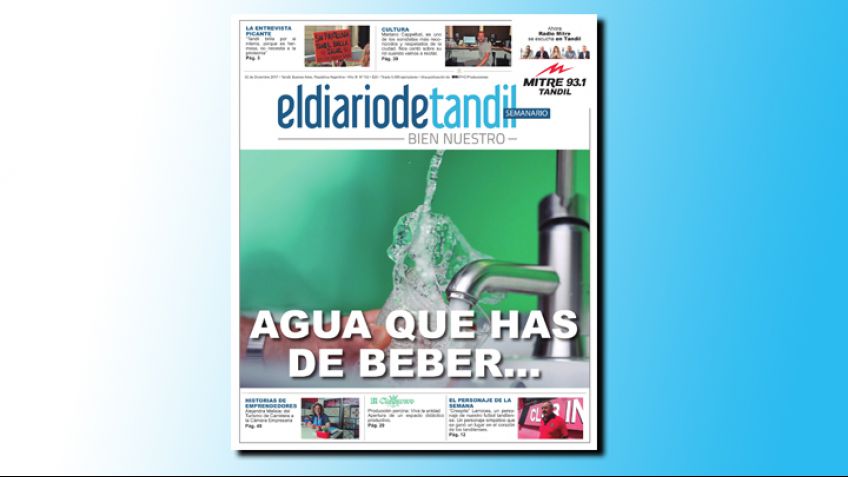 "Agua que has de beber", la tapa del Semanario