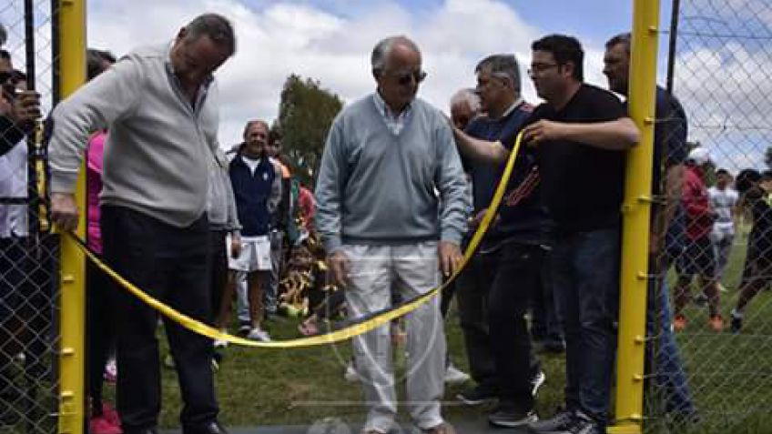 Santamarina inauguró los vestuarios en el Predio Centenario