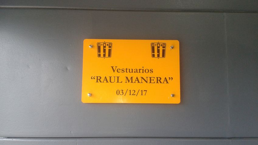 Santamarina inauguró los vestuarios en el Predio Centenario