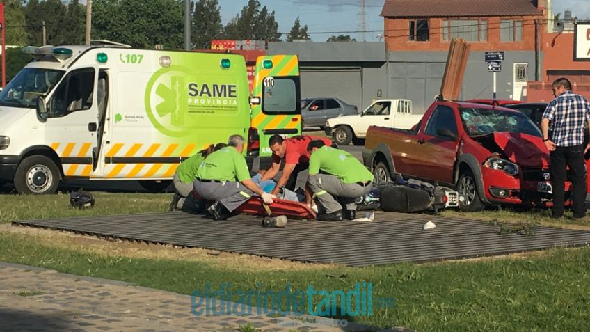 Durísimo choque dejó a dos hombres hospitalizados