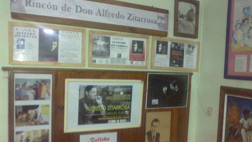 Actividad en el Club de Alfredo Zitarrosa