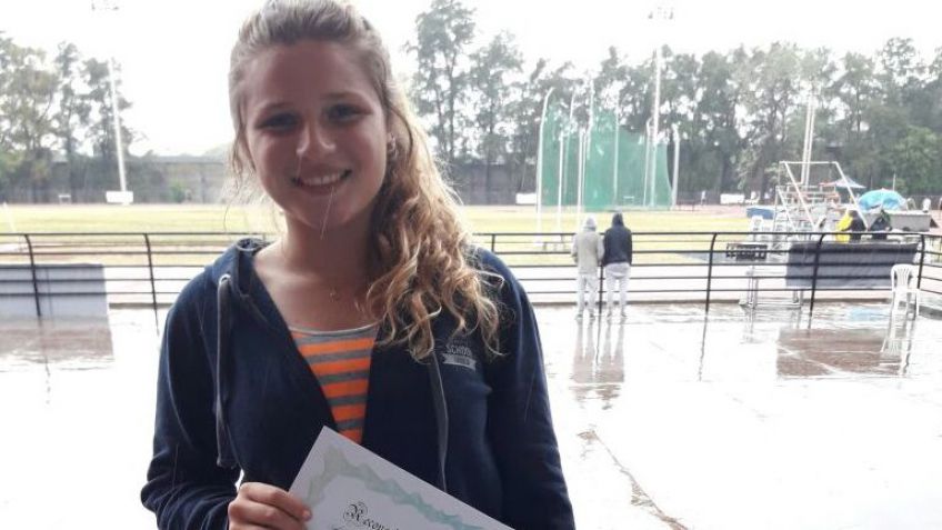Magali Dadario con mejor marca Nacional de Temporada en el Encuentro Argentino U16
