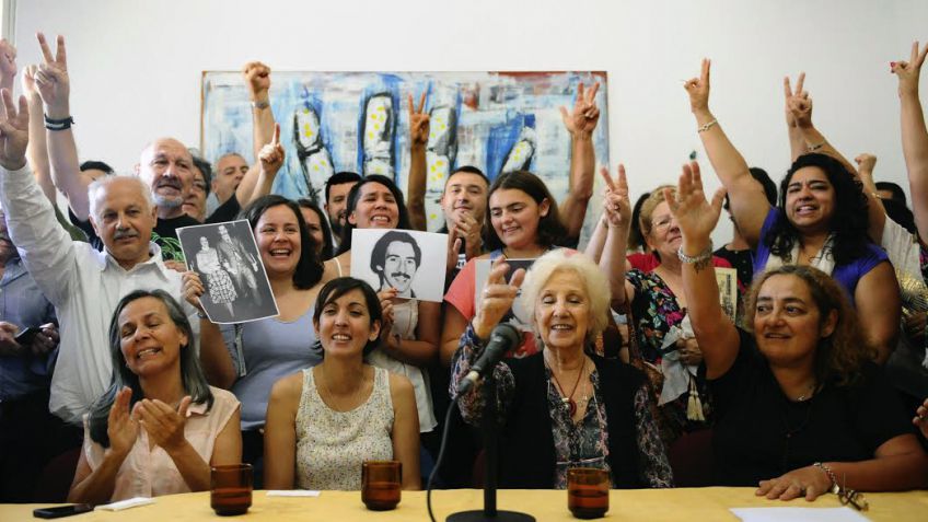 Abuelas presentó la nieta recuperada 126