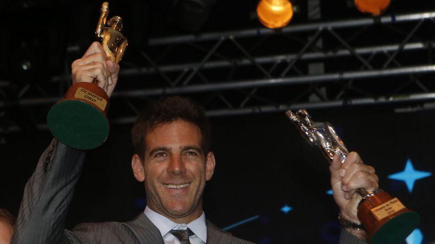 Del Potro, otra vez ternado en los Premios Olimpia