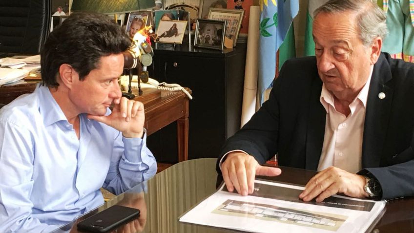 Lunghi se reunió con el Ministro de Educación y habló del Conservatorio