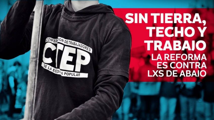Patria Grande acompaña la movilización de la CTEP