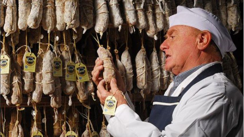 Cagnoli, pioneros del salame tandilero