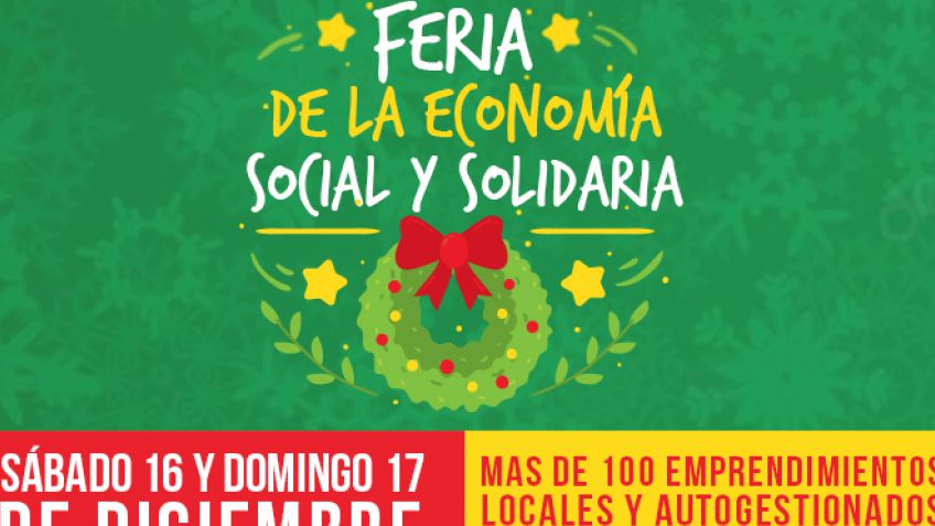 Sábado y domingo tradicional feria navideña de la Economía Social