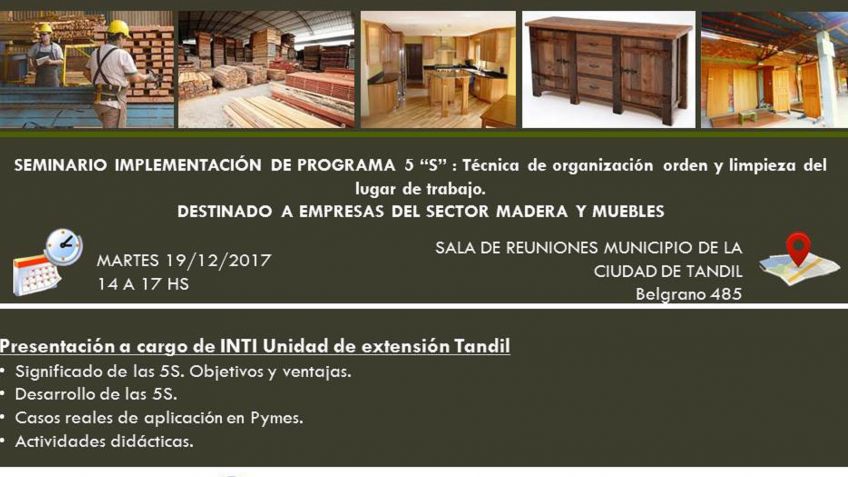 Está abierta la inscripción para el curso de calidad para empresas del sector madera y muebles