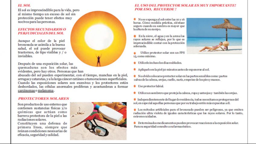 Protección Solar: Lo que hay que saber