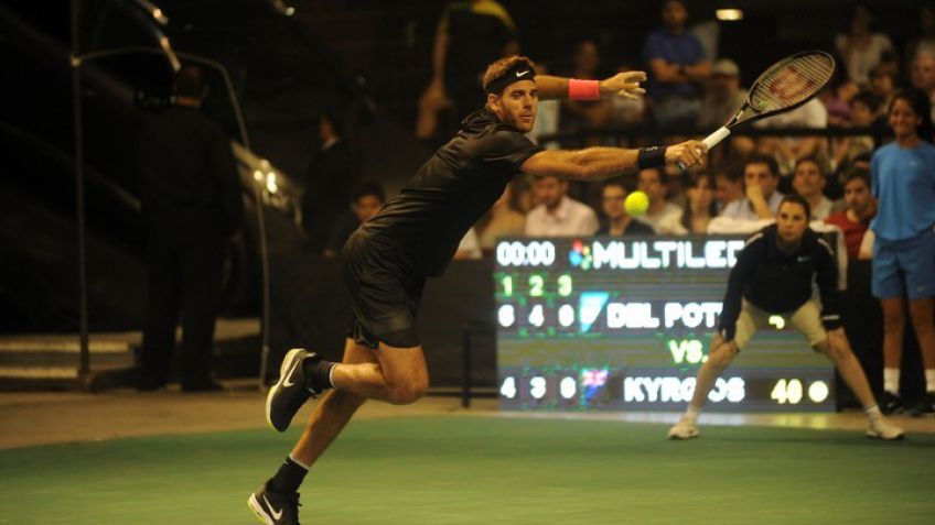 Del Potro cerró el año con un show ante Kyrgios
