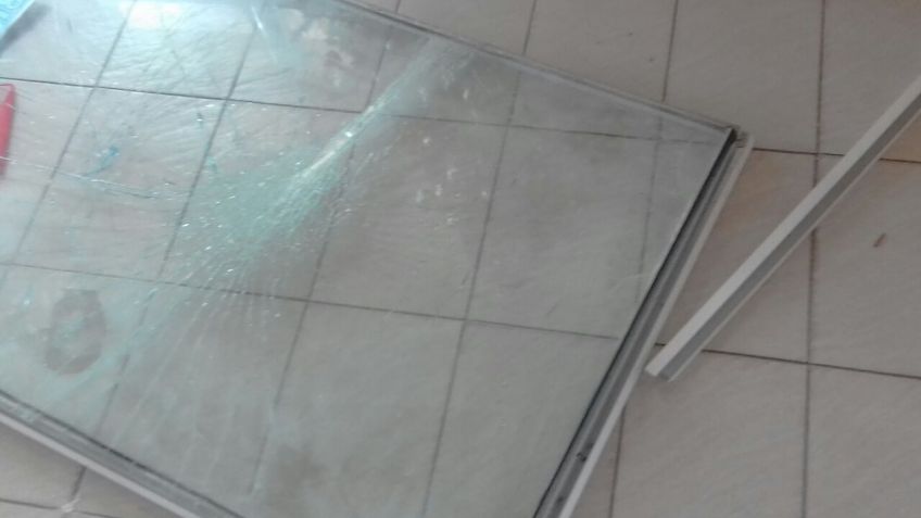 Delincuentes provocaron destrozos en una guardería