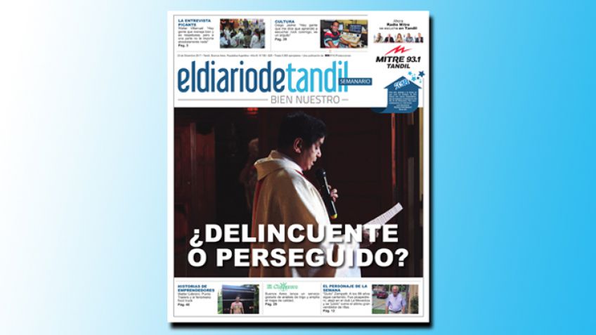 "¿Delincuente o perseguido?", la tapa del Semanario
