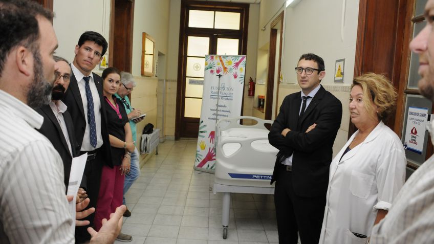 El Hospital recibió la donación de dos nuevas camas automáticas de última generación 